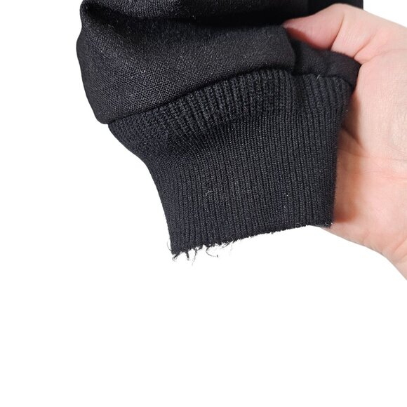 Pendleton Mens Black Wool Military-Inspired Jacket Full Zip‎ Button Epaulettes S - Picture 4 of 9